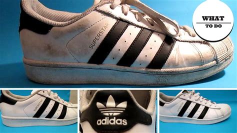 adidas superstar weiß reinigen|how to clean adidas sneakers.